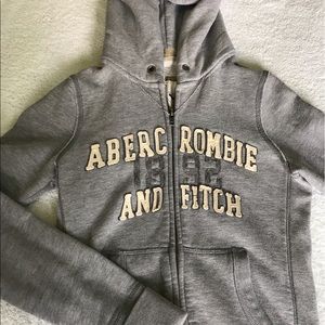 Abercrombie & Fitch girls zip up hoodie